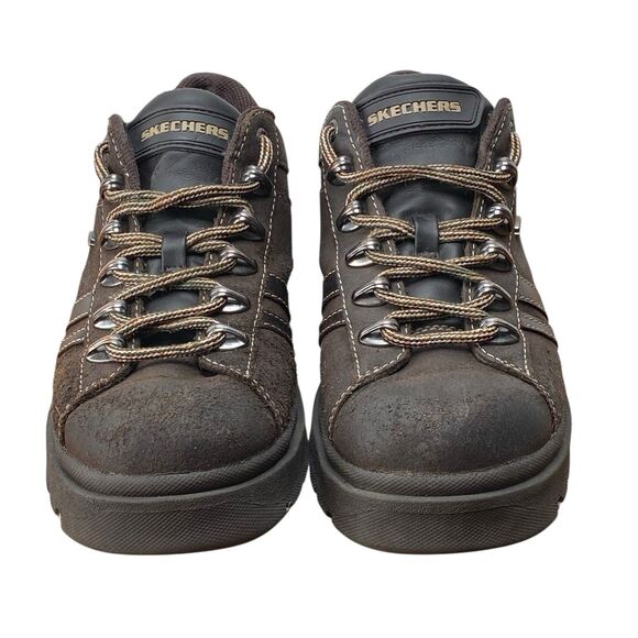 Vintage Y2K Skechers Jammers Platform Hiker Women's Size 8.5 Brown (HF24) - Picture 2 of 12